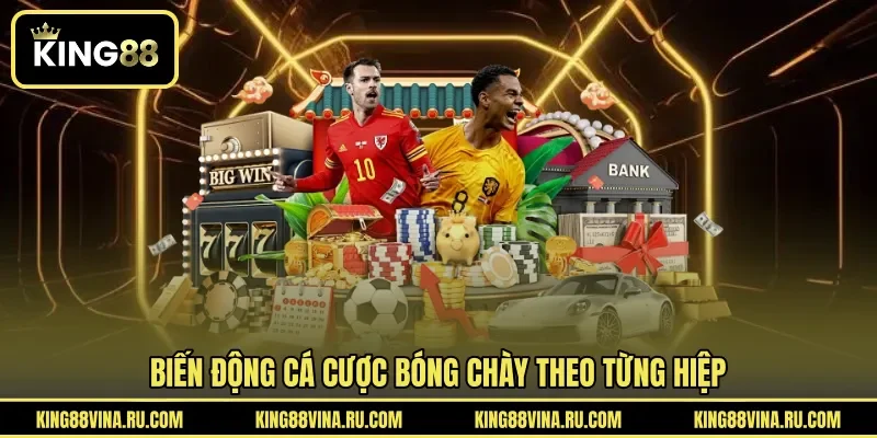 Biến động cá cược bóng chày theo từng hiệp